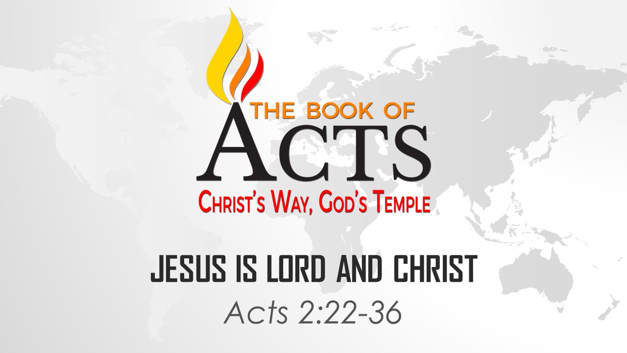 Jesus is Lord and Christ