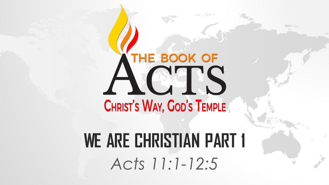 We Are Christian Part 1