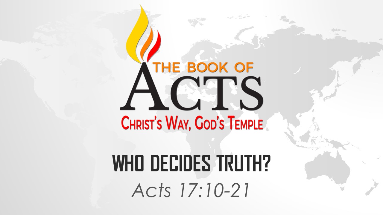 Who Decides Truth?